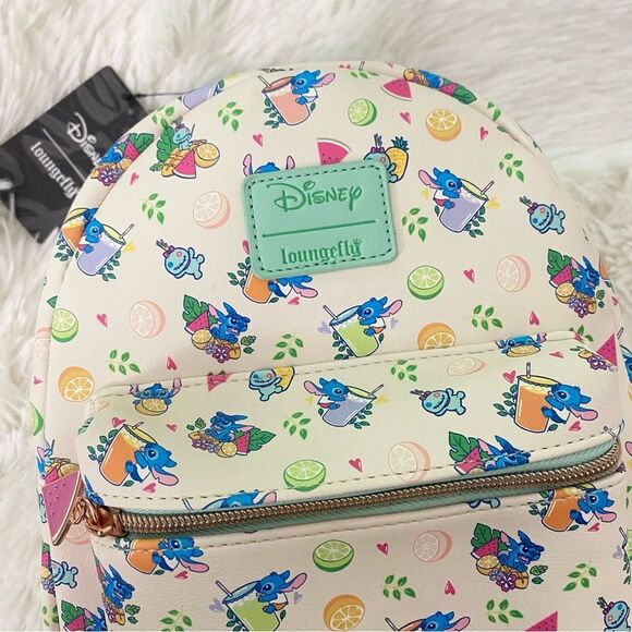 Loungefly Disney Lilo & Stitch Vacation Vibes Mini Backpack - Picture 2 of 8